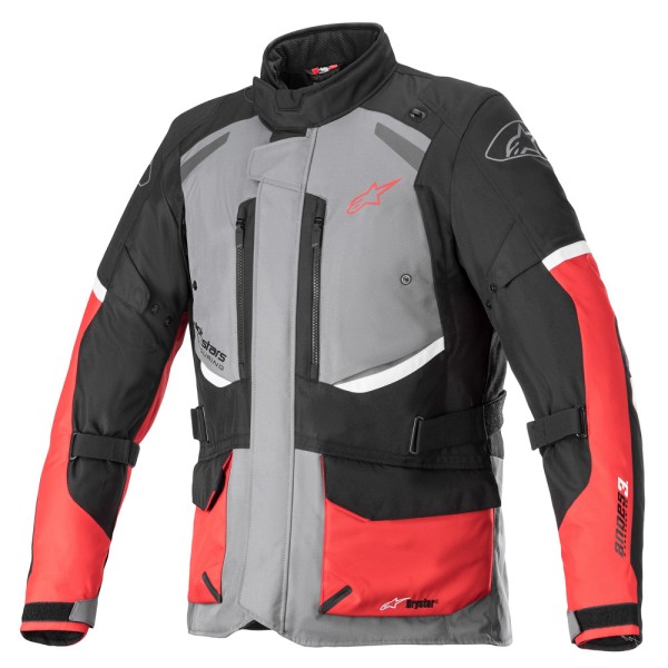 Alpinestars Alpinestars Andes V3 Drystar Jacket Dark Grey Black Red